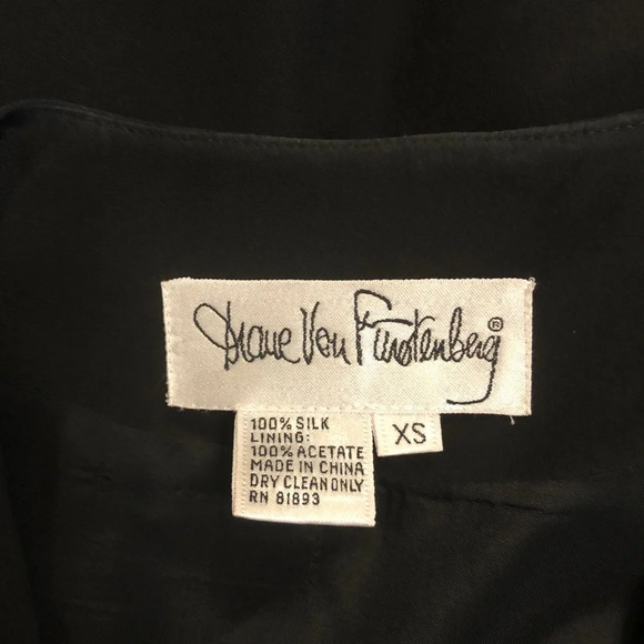 Diane Von Furstenberg Vintage Silk Asian B… - Picture 8 of 8